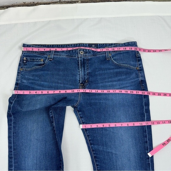 AG Adriano Goldschmied Men’s 40 x 35” The Tellis Slim Straight Stretch Jeans - Picture 11 of 14